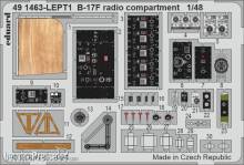 Eduard Accessories 491463 - B-17F radio compartment 1/48