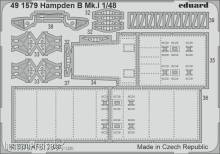 Eduard Accessories 491579 - Hampden B Mk.I for ICM