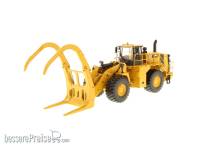 Diecast Masters 85917 - Caterpillar 988K Radlader mit Baumstamm Greifer