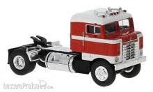 Brekina 85956 - Brekina, Kenworth Bullnose, rot/weiss, 1950, 1:87