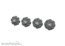 Eduard Accessories 6481029 - B-24J engines PRINT HOBBY BOSS