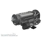 Eduard Accessories 6481069 - P-40E engine PRINT EDUARD