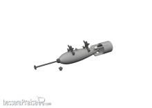 Eduard Accessories 6481077 - P-40 250lb Mk.2 British bomb PRINT EDUARD