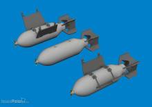 Eduard Accessories 6481079 - P-40 500lb M64 US bombs EDUARD