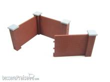 Modusteck 862102 - Modusteck Mauer, kurz, hoch
