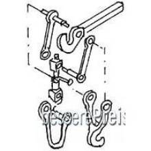 Weinert 86214 - Schmalspur Doppelhakenkupplung, beweglich