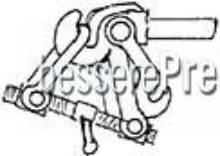 Weinert 86215 - Schmalspur Doppelhakenkupplung, unbeweglich