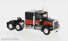 Brekina 86250 - Brekina, Kenworth W 900, schwarz/rot, 1977, 1:87