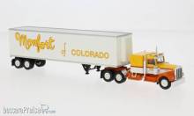 Brekina 86256 - Brekina, Kenworth W 900 Koffer-SZ, 1977, Monfort, 1:87