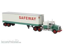 Brekina 86259 - Brekina, Kenworth W 900 Koffer-SZ, 1977, Safeway, 1:87