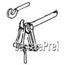 Weinert 8627 - Schmalspur Originalkupplung unbeweglich