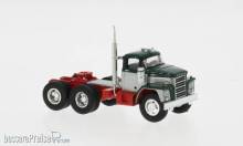Brekina 86303 - Brekina, Dodge LCF CT 900, dunkelgrün/silber, 1960, 1:87