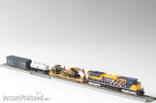 Diecast Masters 87001 - Caterpillar Progress Rail Train Set Eisenbahn Set