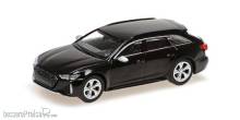Minichamps 870010014 - AUDI RS 6 AVANT - 2019 - BLACK METALLIC