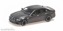 Minichamps 870028008 - BMW M5 - 2018 - GREY METALLIC