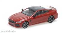 Minichamps 870029022 - BMW M8 COUPE - 2019 - RED METALLIC