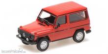 Minichamps 870038060 - MERCEDES-BENZ G-MODEL SHORT (W460) - 1980 - RED