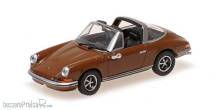 Minichamps 870064560 - PORSCHE 911 TARGA - 1972 - BROWN METALLIC
