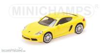 Minichamps 870065224 - PORSCHE 718 CAYMAN - 2016 - YELLOW