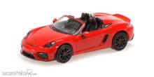 Minichamps 870067701 - PORSCHE 718 SPYDER (981) - 2019 - RED