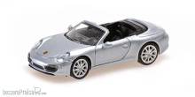 Minichamps 870068032 - PORSCHE 911 CABRIOLET - 2013 - SILVER