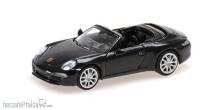 Minichamps 870068034 - PORSCHE 911 CABRIOLET - 2013 - BLUE METALLIC