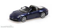 Minichamps 870069060 - PORSCHE 911 (992) TARGA 4 - 2020 - BLUE METALIC