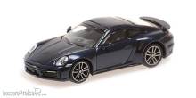 Minichamps 870069074 - PORSCHE 911 (992) TURBO S - 2020 - BLUE METALLIC