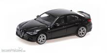 Minichamps 870120106 - ALFA ROMEO GIULIA QUADRIFOGLIO - 2017 - BLACK METALLIC