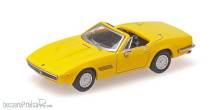 Minichamps 870123031 - MASERATI GHIBLI SPYDER - 1969 -YELLOW