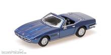 Minichamps 870123032 - MASERATI GHIBLI SPYDER - 1969 -BLUE METALLIC