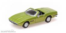 Minichamps 870123034 - MASERATI GHIBLI SPYDER - 1969 -LIGHT GREEN METALLIC