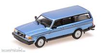 Minichamps 870171411 - VOLVO 240 GL BREAK - 1986 - BLUE METALLIC