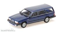 Minichamps 870171710 - VOLVO 740 GL BREAK - 1986 - DARK BLUE METALLIC