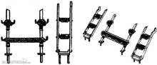 Weinert 87035 - Rauchkammerstütze+Tritte BR 41