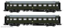 Saxonia 87181 - 2er Set Personenwagen C4Ü Sa 07, DR Ep.III - DR - Ep.III