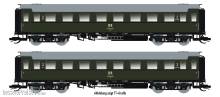 Saxonia 87195 - 2er Set Personenwagen C4Ü Sa 07, DR Ep.IV - DR - Ep.IV