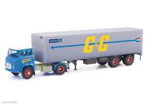 Herpa 87MBS026222 - Scania Vabis LB 76 Koffer-Sattelzug ´Goedkoop & De Geus´ (Niederlande/Barendrecht)