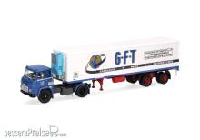 Herpa 87MBS026239 - Scania Vabis LB 76 Kühlkoffer-Sattelzug ´GFT Wetzlar´ (Hessen/Wetzlar)