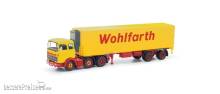 Herpa 87MBS026277 - Mercedes-Benz LPS 2032 Kühlkoffer-Sattelzug ´Wohlfarth´