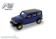 Herpa 87MC000013 - MicroCity: Jeep Wrangler, blau (ab 2017)