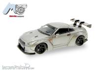 Herpa 87MC000056 - Nissan GTR 35, silber