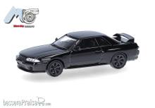 Herpa 87MC000091 - MicroCity: Nissan Skyline GTR32, schwarz
