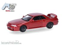 Herpa 87MC000093 - MicroCity: Nissan Skyline GTR32, weinrot