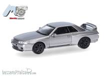 Herpa 87MC000094 - MicroCity: Nissan Skyline GTR32, grau