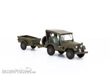 ACE Collectors 885102 - 1/87 Willys M38A1 Armee-Jeep mit Aebi Gelpw Anh 68