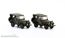 ACE Collectors 885105 - 1/87 Set mit 2 Willys Armee-Jeep M38A1