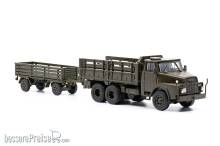 ACE Collectors 885134 - 1/87 Henschel LKW HS 3-14 mit Infanterie-Anhänger