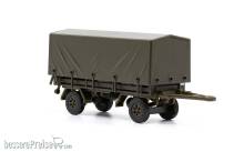 ACE Collectors 885163 - 1/87 Infanterie-Anhänger SIG 1973 mit Plane hoch