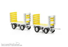 ACE Collectors 888702 - 1/87 PTT Gepäckwagen-Set